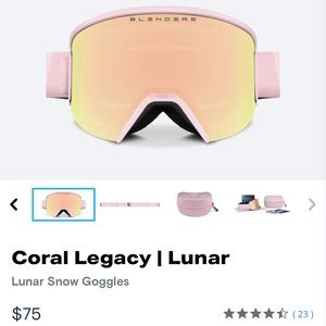 Coral Legacy | Lunar Snow Goggles
